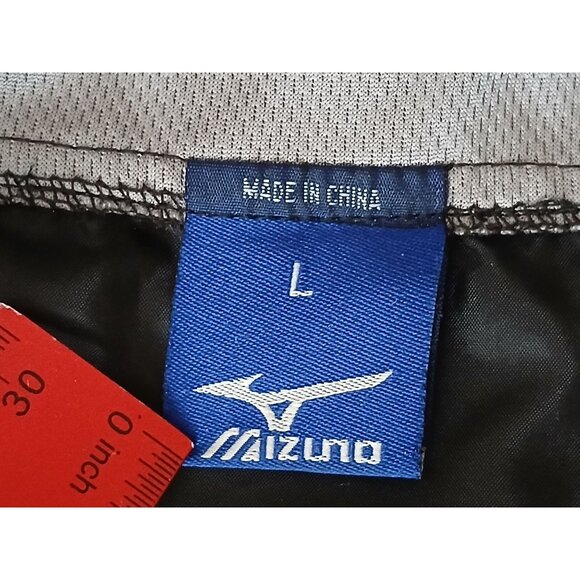 Mizuno Mens Large Pullover Windbreaker Jacket Vented Warm-up Cycling Athletic - Picture 3 of 5